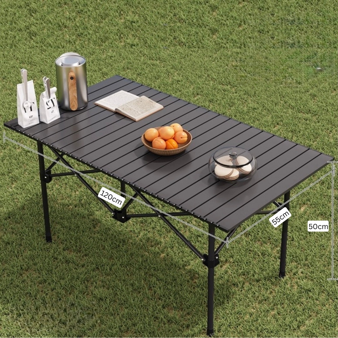 YAANA QuickTable Pro | Large-Portable Folding Outdoor Table with FREE carry bag