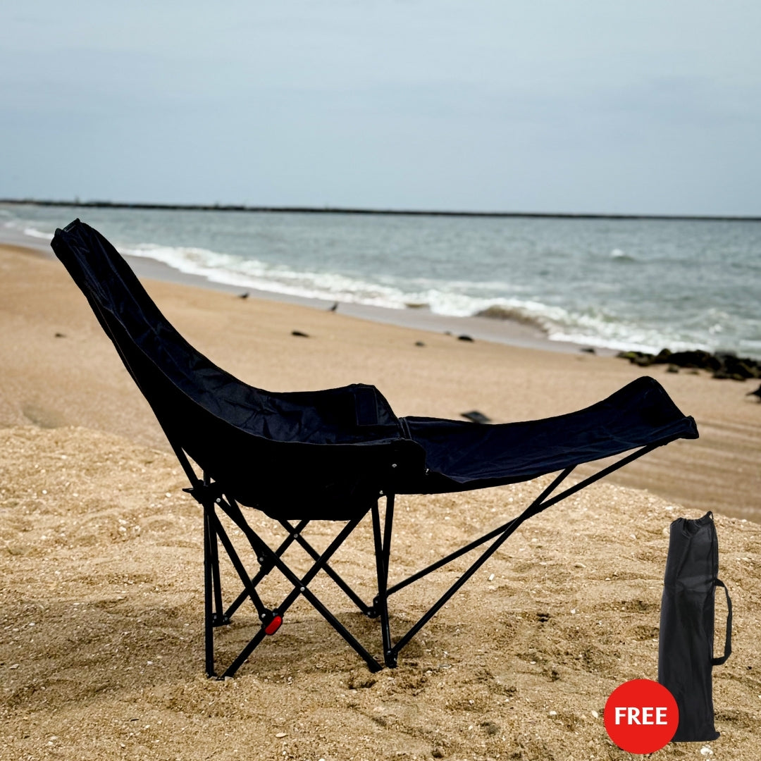 YANA ComfortPro | Ultra Reclining Portable Folding Outdoor Chair With FREE carry bag