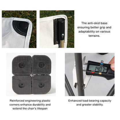 YAANA GoChair |  Lightweight Portable Folding Outdoor Chair With FREE carry bag