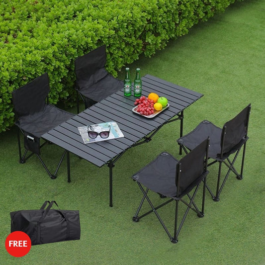 YAANA QuickTable Pro | Large-Portable Folding Outdoor Table with FREE carry bag
