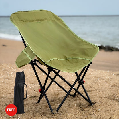 YAANA ComfortPlus | 3-Position Portable Folding Outdoor Chair With FREE carry bag