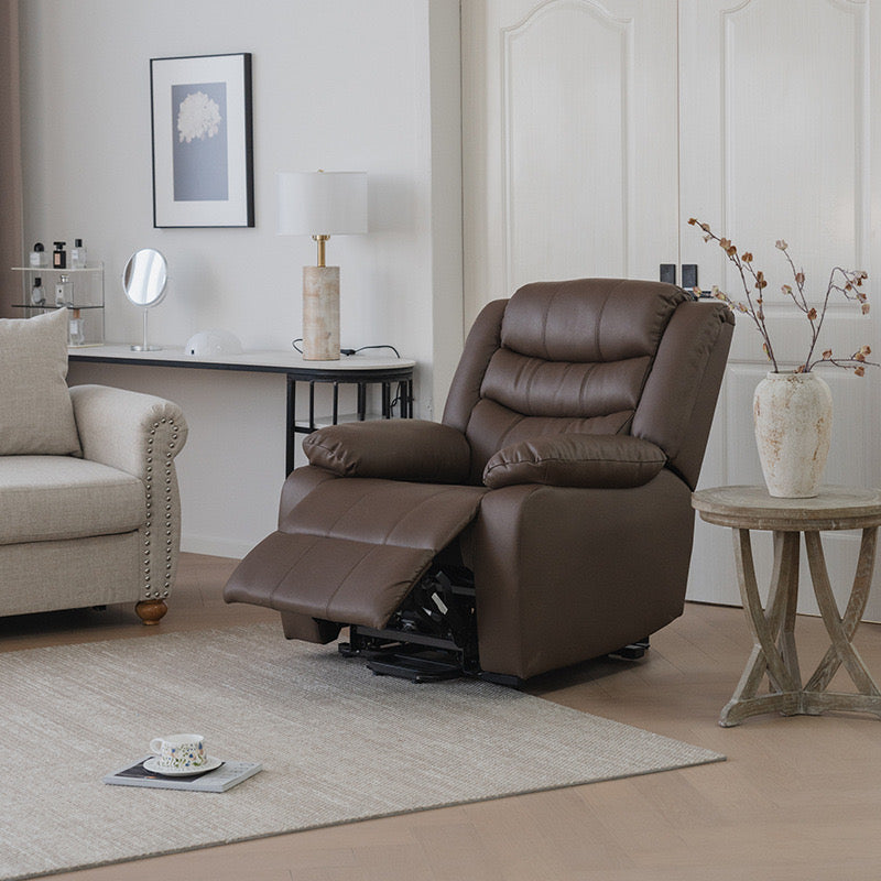 LUXURA Premium Recliner Sofa | Custom Made High Strength Frame with Super Soft Foam | Leatherette Upholstery in Multiple Configurations