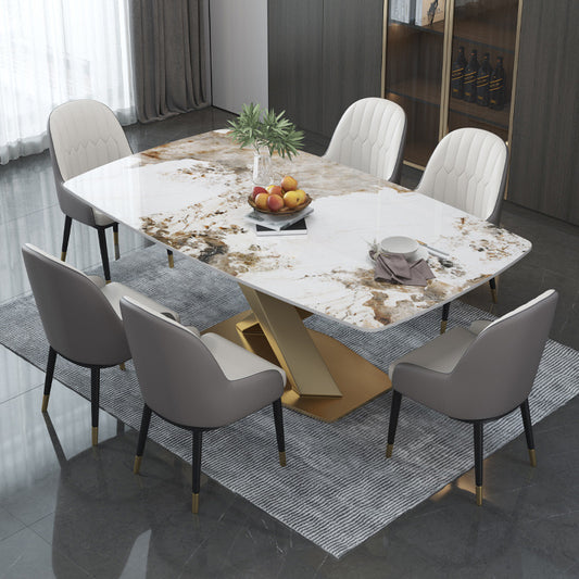 LUXE Dining Table | Sophisticated Contemporary Centerpiece | Signature Modern Design
