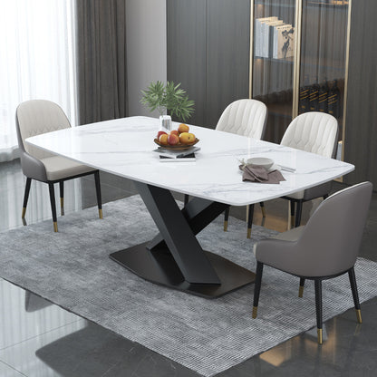 LUXE Dining Table | Sophisticated Contemporary Centerpiece | Signature Modern Design