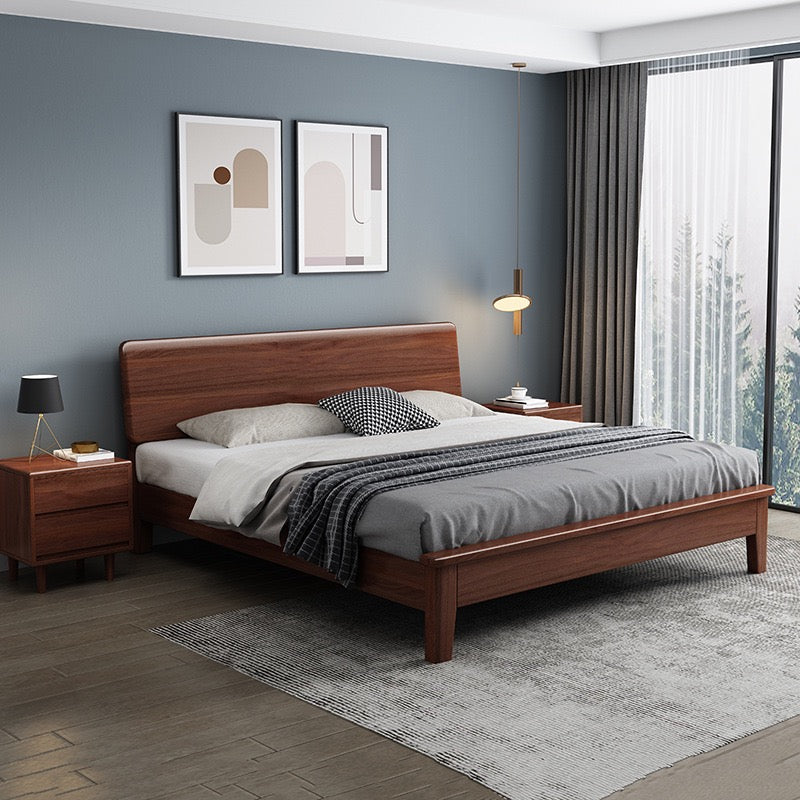 EPOCH Bed | Modern Minimalist Masterpiece in Solid Acacia Wood