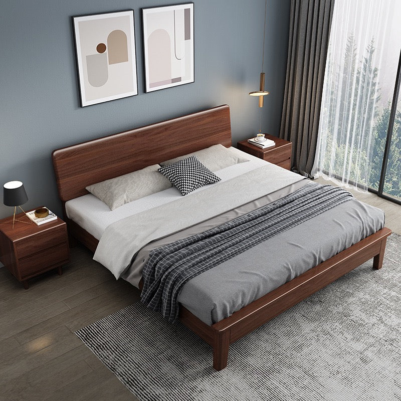 EPOCH Bed | Modern Minimalist Masterpiece in Solid Acacia Wood