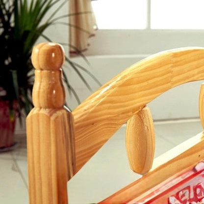 BABBLEE 2-in-1 Solid Wood Baby Cot& Cradle with Storage | Mosquito Net | Safe Sleep Solution | Elegant Nursery Essential